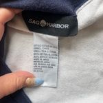 Sag Harbor  Vintage Tank Top White Navy Small Photo 2