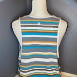 Sweaty Betty Blue Summer Crop Vest/Tank Top Photo 10