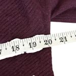 Club Monaco 100% Cashmere Wrap Sweater Sz XS Wine Red Asymmetric Quiet Luxury Photo 4