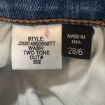 Veronica Beard  Kate High Rise Two Tone Skinny Jeans Size 28 Photo 12