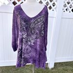 Dress Barn Purple & Black Tunic Photo 2
