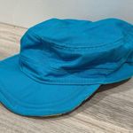 Lady Hagen  Floral Turquoise Reversible Golf Hat Cap Elastic Back One Size Photo 2