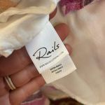 Rails Martina Avila Rainbow Striped Coastal Beach Linen Mini Sun Dress XS Photo 2