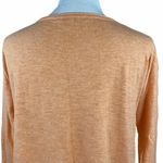 J.Jill  Clementine Orange Casual Crew Neck Knit Sweater Photo 5