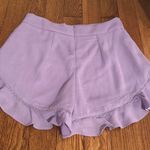 DO+BE NWT Purple Flounce Shorts Photo 3