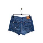 Levi's Levi’s 501 ButtonFly Denim Cut Off Shorts Blue Size 29 Festival Boho Hippie Cute Photo 12
