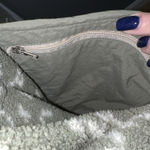 Patagonia VTG Sherpa Fleece Barn Chore Jacket Womens L Green USA Button Down Photo 3