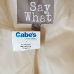 Say What? Fluffy Faux Fur Vest Hook Clasp Soft! NWT! XL Photo 5