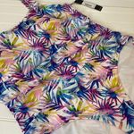 Catherine Malandrino NWT Womens Leaves Ruched 1-PC Swimsuit Plus Size 2X Photo 1