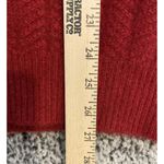 Lothlorian Large New Zealand Luxury Possum Merino Wool Red Sweater‎ Vest FLAW Photo 7