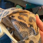 Long Sleeve Cheetah Print Turtleneck Multi Size M Photo 2