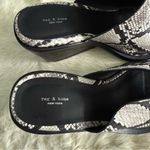 Rag and Bone  Santiago Snakeskin Embossed Wedge Sandal Photo 2