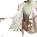 Rachel Parcell NWT  Ruffle Wrap Top Blouse Photo 5