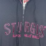 Maverick Sturgis Zip Hoody Jacket Black Size L Photo 1