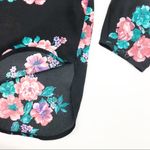Forever 21  Black & Pink Floral Tunic Dress Photo 9
