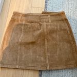 Jolt  Tan Corduroy Mini Skirt Photo 2