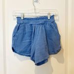 Marine layer Womens Gauze Cotton Shorts Size Small Casual Everyday Beachy Blue Photo 0
