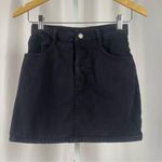 Brandy Melville John Galt  Small Mini Denim Skirt Y2K Retro Grunge Photo 0