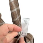 NWT MARISSA WEBB Brett Lightweight Flannel UBack Mini Dress Mesa Tan Plaid Small Brown Photo 7