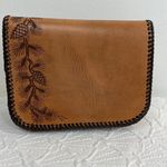 Source Unknown Tooled Leather Embroider bag Photo 2