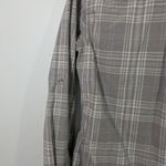 Carhartt  Shirt Women’s M Gray Plaid Button Up Roll Tab Long Sleeve Collared Photo 1