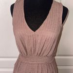 LOVE STITCH DUSTY PINK TIERED TANK DRESS Photo 1