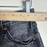 Levi's Levi’s 501 distressed black denim cut off shorts size 24 western Y2K booty Photo 3