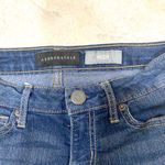 Aeropostale Dark Wash Midi Jean Shorts Photo 8