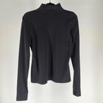 Athleta  Women's Black Quarter-Zip Long Sleeve Top - Size M Photo 1
