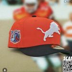 New Era Myfitteds Detroit lions Barry sanders inspiration size 7 1/8 brand new very rare Photo 3