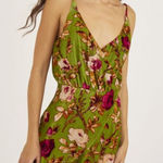 Urban Outfitters Floral Wrap Mini dress size Medium Photo 0