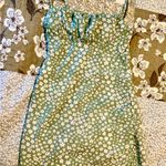 Princess Polly  Green Floral Dress Photo 2