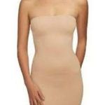 Victoria's Secret Victoria’s Secret Seamless Mini Tube Strapless Slip Sz. M Nude Stretch Photo 1