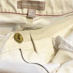 Banana Republic Luxe Twill 5 Pocket Pants Mid Rise White Skinny Women’s 29 Photo 4