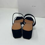 By FAR TANYA KRAFT SUEDE MULE SANDAL HEELS in BLACK sz 41 US 11 Photo 6