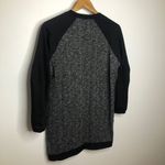 Intermix Anhha  Beaded Embroidered‎ Jacket Sweater Floral Black Zip Up M Gray Med Photo 6