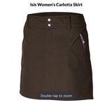 Isis Carlotta Skirt, Dark Roast color, size XS Brown Photo 8