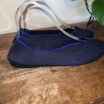 ROTHYS Navy Blue Knit Pointed Toe Ballet Flats Womens Size 8.5 Workwear Casual Photo 8