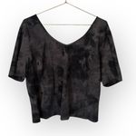 Lululemon NWT Align T-Shirt Diamond Dye Lunar Rock Black Tie-Dye Women's Top Photo 2