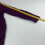 Liz Lange  maternity cable knit sweater purple XXL Photo 10