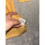 Eileen Fisher  orange light weight orangic cotton linen 3/4 sleeves‎ Oversized Photo 6