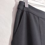 Lulus Lulu’s Aisha Charcoal Grey Trouser Pants Pull On Tapered Crop Leg Size Small Photo 4