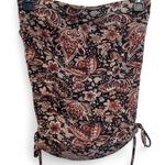 Soprano  Women's Paisley Tube Top Adjustable Size M/L Y2K Deadstock NWOT Photo 2