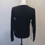 Black comfy outerwear long sleeve thermal top Photo 3