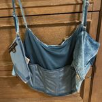 Amazing Lace Getting Very Hot In Here Velvet Teal Top Photo 2