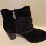 Adrienne Vittadini Black Ankle Boots Size 8 Photo 5