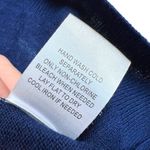 Daniel Rainn Ari V-Neck Floral Sweater Blue Navy Size Small Photo 10