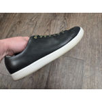 Cole Haan  Women's 9B Grand Crosscourt Sneakers Shoes Black Leather Green Laces Photo 4