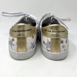 OTBT  Shoes Court In Star Blue Gold‎ Leather Lace Up Sneakers Comfort Size 6.5M Photo 8