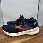 Brooks ‎ Adrenaline GTS 22 Low Top Running Shoes Navy Blue Athletic Women's 9B Photo 2